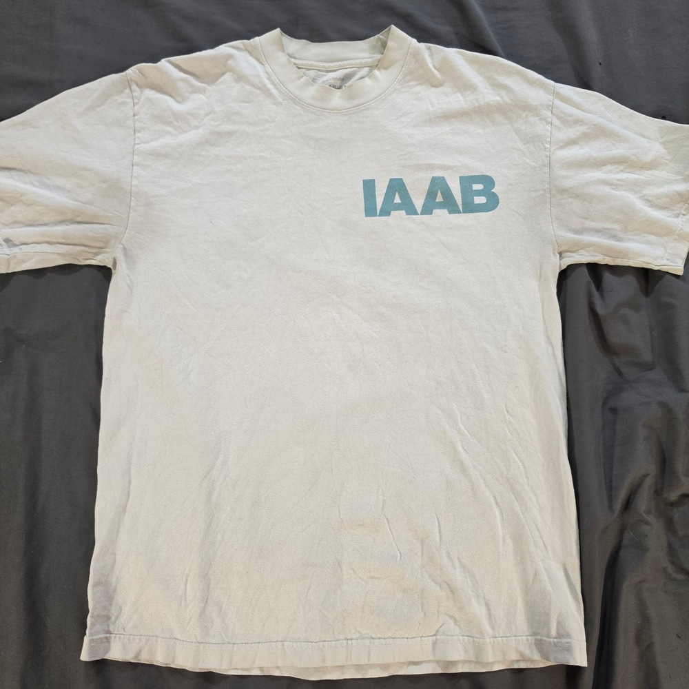 Drake It's All A Blur‎ Tour IAAB Graphic T-Shirt Mens Medium White 2023 Merch